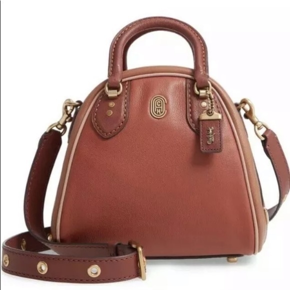 Coach Marleigh 20 In Colorblock 1941 Saddle Multi/Brass - Picture 10 of 16